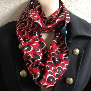 Louis Vuitton Leopard Scarf Snood Authentic